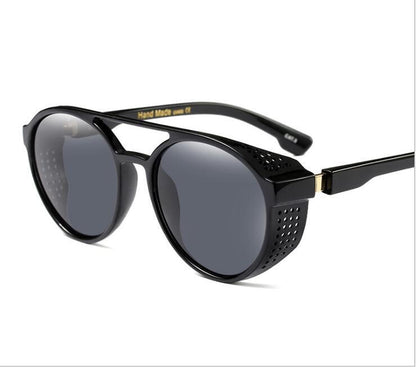 Frosted Sunglasses Retro Double Beam Sunglasses