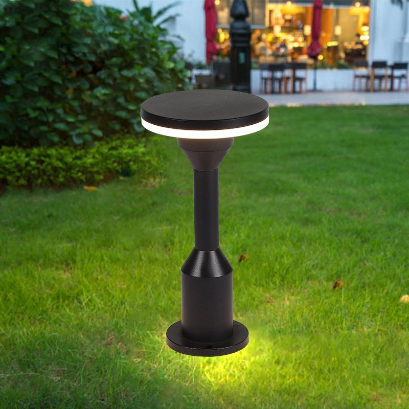 Garden Aluminum Garden Outdoor Round Landscape Lamp