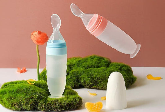 Premium Baby Food Squeeze Feeder Spoon