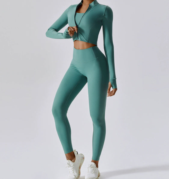 Spring Nude Quick-drying Yoga Suit