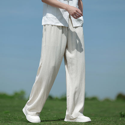 Loose Straight Men's Casual Trousers Spring And Summer