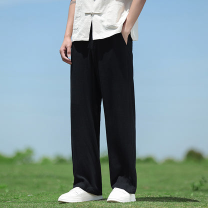 Loose Straight Men's Casual Trousers Spring And Summer