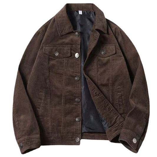 Men's Leisure Vintage Corduroy Jacket