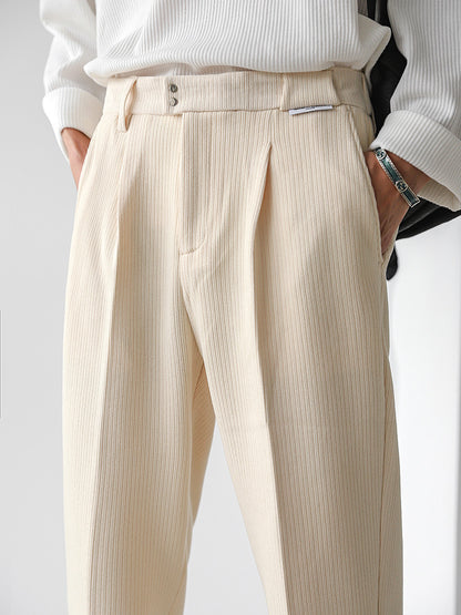 Winter Casual Loose Straight All-matching Suit Pants