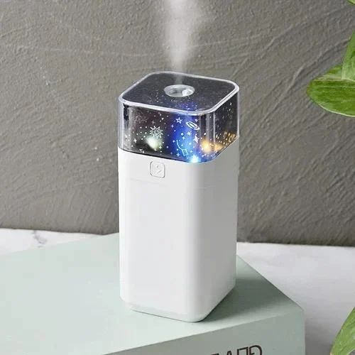 Star Projector Galaxy Lamp Room Humidifier, for Home, 1000 sq ft